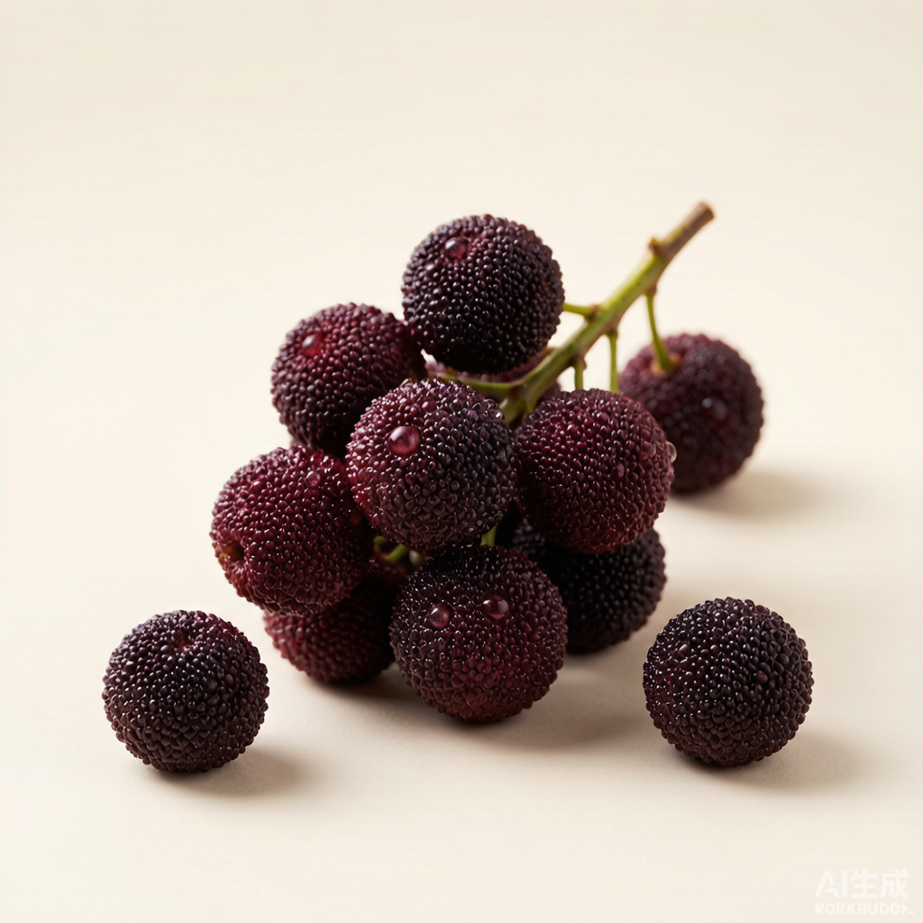 慈溪荸荠种杨梅——越黑越甜的原产地佳品